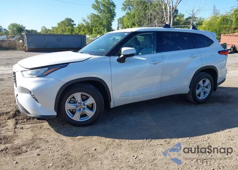 2020 Toyota Highlander Le from USA, damaged, VIN 5TDBZRBH3LS030052